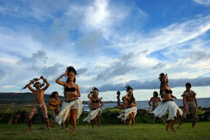 Фестиваль Tapati Rapa Nui на острове Пасхи