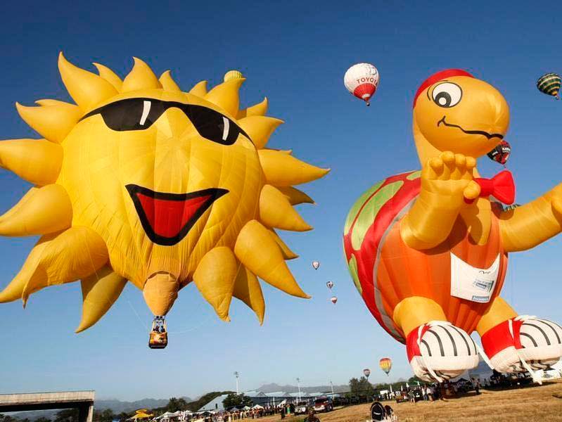 фестиваль воздушных шаров на Филиппинах