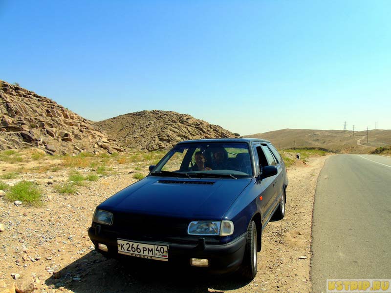российская машина в Узбекистане