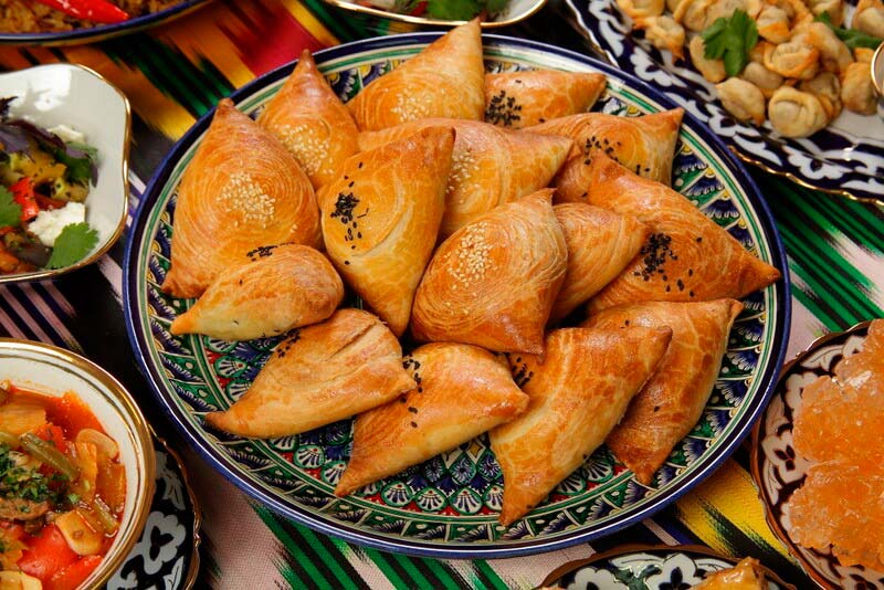 узбекская самса с мясом