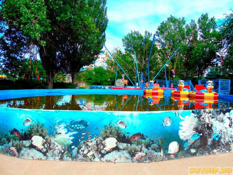Парк «Планета» в Астрахани – аттракционы для детей