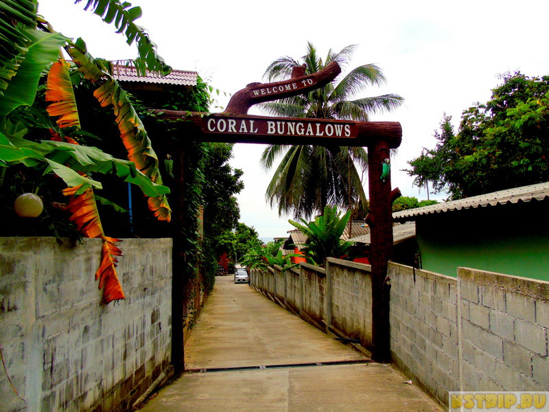 Отель Coral Bungalows на Пангане – хорошее расположение, дёшево и сердито