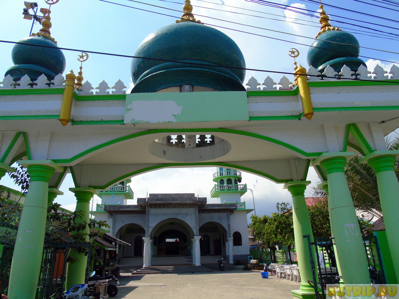 Мусульманский район и мечеть на Самуи