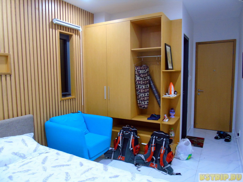 Наша комната в центре Хошимина на 2 дня – бронировали на Airbnb