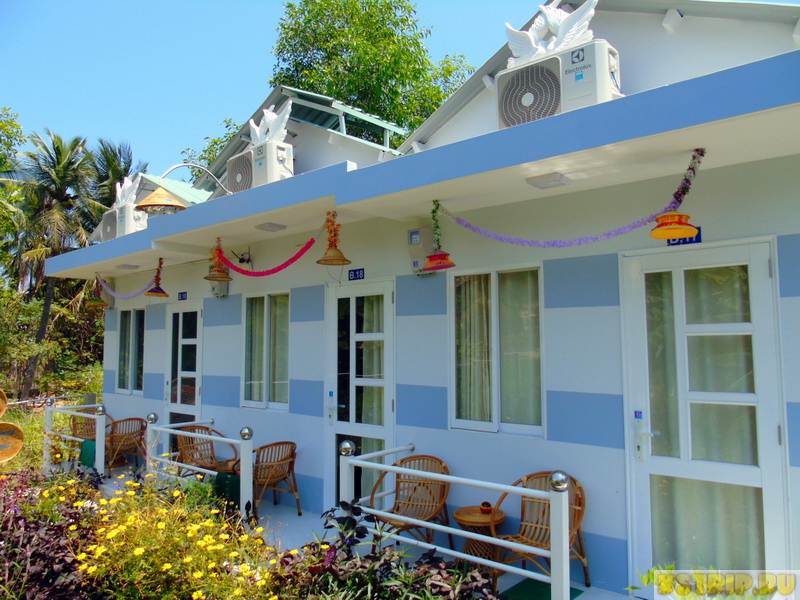 Отель No Stress в Муйне – светлые уютные домики с террасой