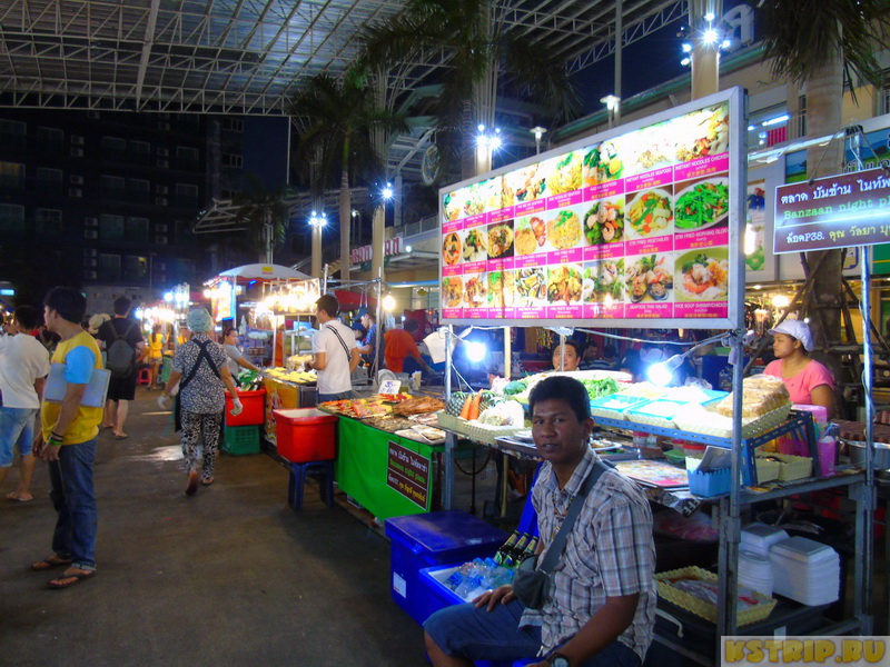 Дневной и ночной рынок на Пхукете Banzaan Market. Что купить на рынке Банзан