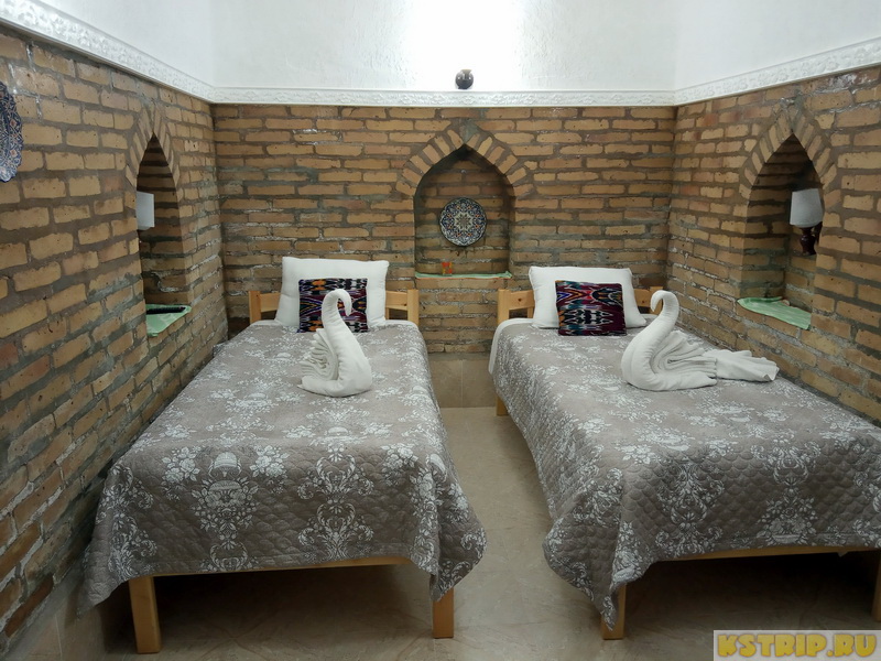 Отель в Хиве Silk Road Caravan Sarai – ночь в бывшем медресе